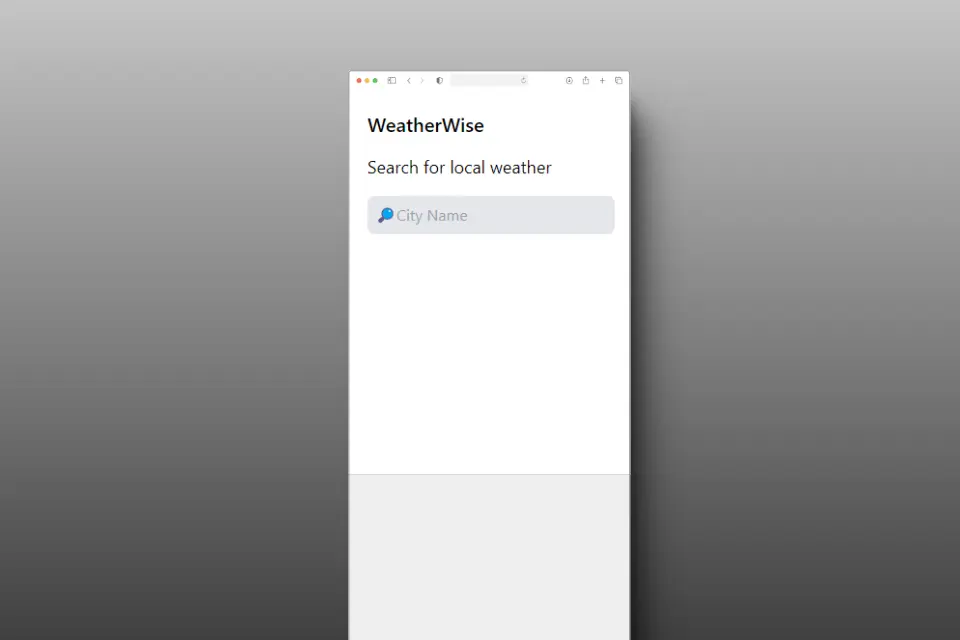 Weather Wise
